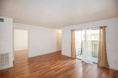 The family room has fantastic natural light.