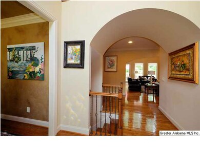 Foyer opens to greatroom with formal dining room o