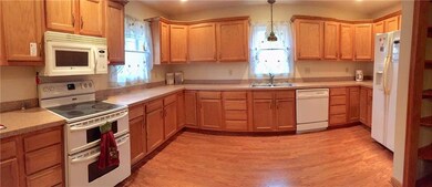 Counter and cupboard space galore!!! New kitchen w