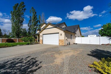 Front of house with view of RV parking