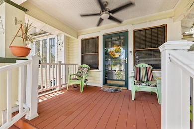 Covered Open Air Front Porch