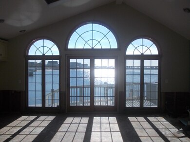 From inside home