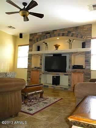 Built in entertainment center