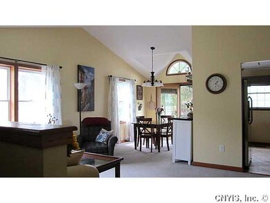 1st Floor Plan This view from the Foyer displays t