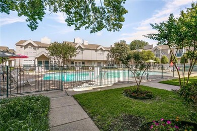 Pool view from the back entry way! Community pool 