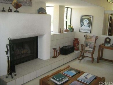 Living room with gas fireplace