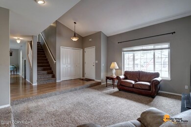 Living Room w/Stairway