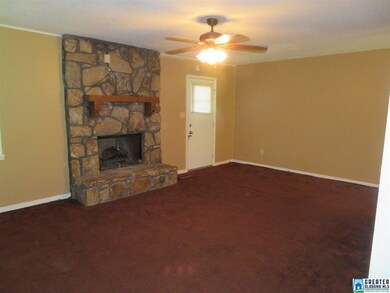 This rock fireplace rocks!