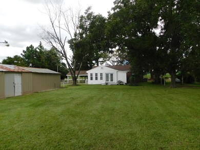 Back Yard View at Home