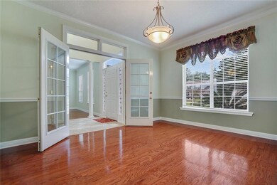 Formal dining located off the Foyer could be an of