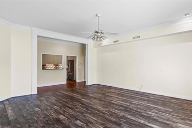 Spacious living room.