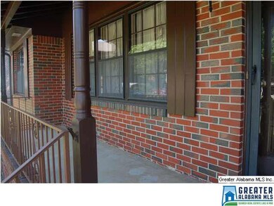 Inviting front porch