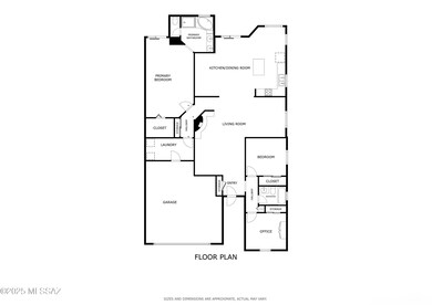 Floor Plan--9020 N Jessy Lane