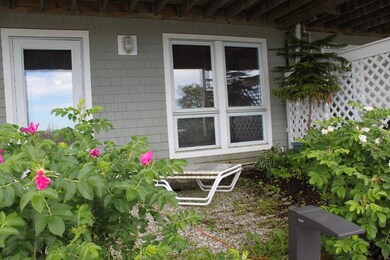 First-floor patio off bedroom