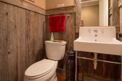 This bathroom is adorable and easy access from the