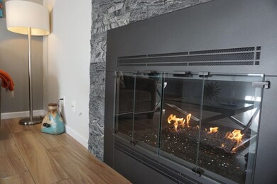 Gas Fireplace in Living Room