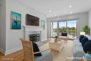 Virtually Staged Living Room