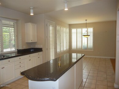 kitchen to dining area