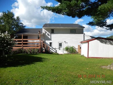 Rear View of House
