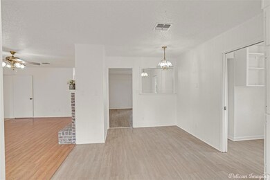 Dining area off of kitchen