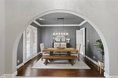 This beautiful dining room is ready for your next