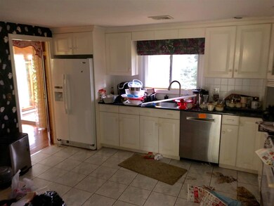 Please excuse the mess as they clean out the home