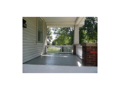 Adorable front porch