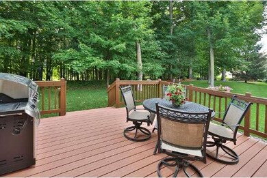 This spacious (15'x14') deck has private serene vi