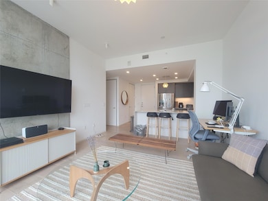 View of living area