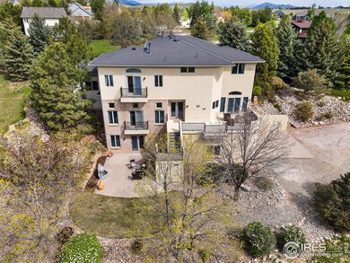 Home sits on almost one acre.