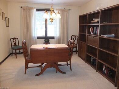 Formal dining room.