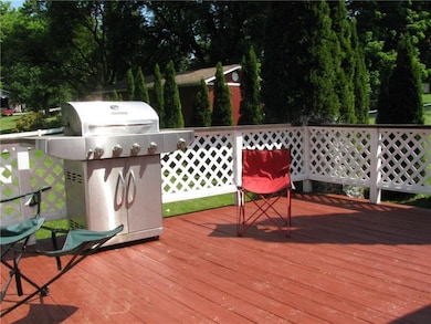 Rear deck