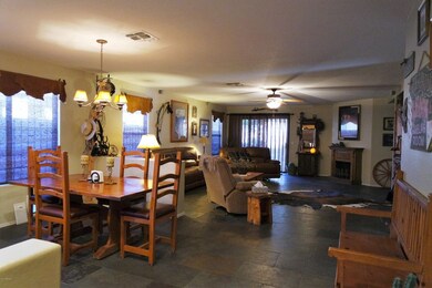 Dining from entry