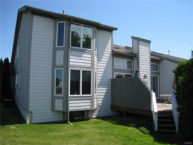 Exterior rear.  Note the stairs from the deck to g