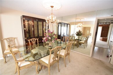 Large dining area