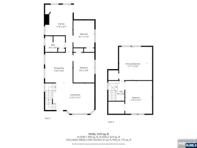 2nd Unit Floor Plan