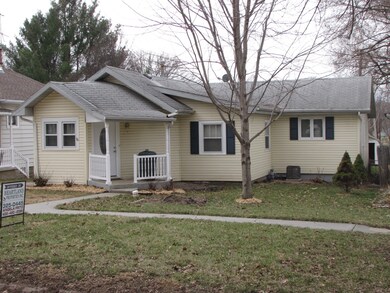 front of property