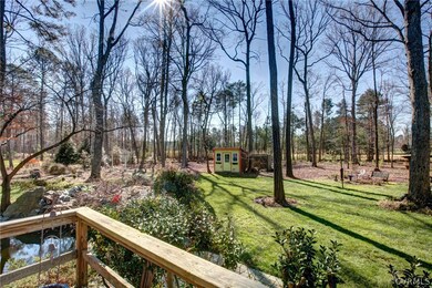 Even in the winter you can enjoy back yard privacy