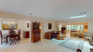 Living Room beautiful Travertine floors