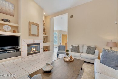 Family Room and Fireplace