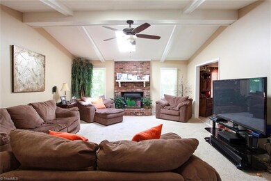 There is a lot of space in this livingroom
