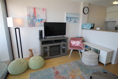 Condo conveys with most of what you see.