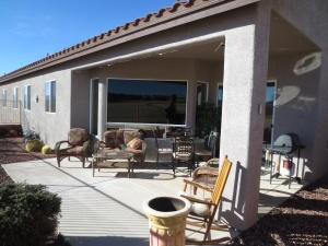 Back patio