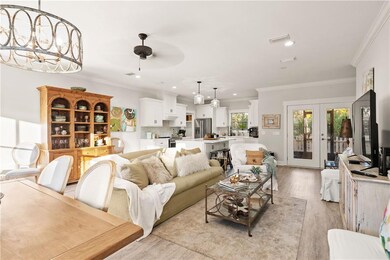 living/dining open concept
