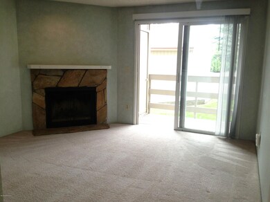 Living room looking toward deck