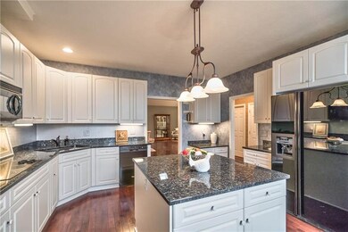 Plenty of workspace in this fabulous kitchen!