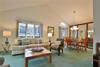 Updated furnishings create a lovely, bright space