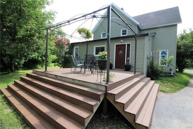 Large back deck