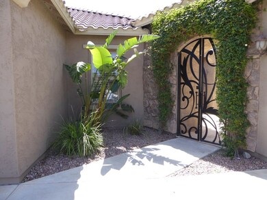 entry to courtyard