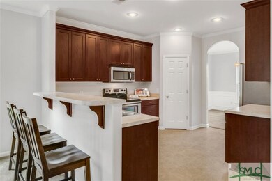 Kitchen has a nice sized pantry newer double door 